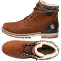 Produktbild: Nebulus Winterstiefel mit Warmfutter ROVER Herren, warme und praktische Stiefel , Übergangsschuhe , P5708 - Herren, hellbraun, 42 - Braun - 42