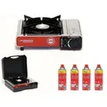 Produktbild: Rothenberger Industrial Campingkocher 2,2 Kw Premium Rs 220 Inkl. 4x Robutan 220 Gr. - 1500004232