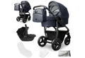 Produktbild: bergsteiger Kombi-Kinderwagen Babywagen Capri 3in1, Kombikinderwagen Komplettset, (10-tlg)