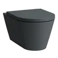 Produktbild: LAUFEN Kartell Wand-WC, Tiefspüler, mit Silent Flush spülrandlos, 545x370x355mm,