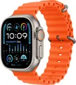 Produktbild: Apple Watch Ultra2 Silber Titan 49 Armband Orange MREH3 Smartwatch Watch Uhr