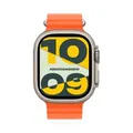 Produktbild: Apple Watch Ultra 2 gehäuse 49mm Ocean Armband orange  titan **