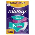 Produktbild: always Slipeinlage Flexistyle Slim Fresh Gigapack 100