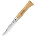 Produktbild: Opinel Klappmesser No.6 Inox, Zweihandmesser, 7cm Klingenlänge, braun