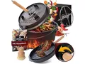 Produktbild: GUSSKÖNIG Dutch Oven 9 L – perfekte Hitzeverteilung outdoor