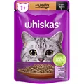 Produktbild: Whiskas Whiskas 1+ mit Geflügel in Sauce 28x85g