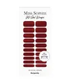 Produktbild: Miss Sophie UV Gel Wraps Burgundy Nagelfolie 20 Stk Burgundy