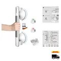 Produktbild: Haltegriff Dusche Saugnapf Badewanne Haltegriff Bad WC Haltegriff