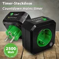 Produktbild: Ansmann AES1 Steckdosen Timer | Zeitschaltung Coutdown Schaltbare Steckdose Uhr