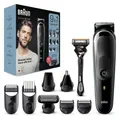 Produktbild: Braun MGK5380 9-in-1 MultiGrooming Kit Bart- & Haarschneider Grau Blau
