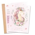 Produktbild: MeinBaby123® 10 Einladungskarten Kindergeburtstag Mädchen | süße Geburtstagseinladungen für Kinder | Einhorn Einladungskarten | inkl. 10 Briefumschläge | Premium Qualität (Einhorn V3)