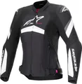 Produktbild: Alpinestars Stella T-GP Plus R V4 Damen Textiljacke schwarz/weiß M