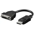 Produktbild: Goobay 69873 Displayport zu DVI-D Adapter Displayport Stecker 20 cm AWG 30
