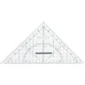 Produktbild: Faber-Castell Geodreieck 171010, 25 cm Hypotenuse, mit abnehmbarem Griff
