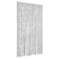 Produktbild: vidaXL Fliegenvorhang Grau 100x220 cm Chenille