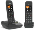 Produktbild: Gigaset C575A Duo Schnurloses DECT-Telefon (Mobilteile: 2, Anrufbeantworter, 2 Mobilteile)