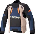 Produktbild: Alpinestars Halo, Textiljacke Drystar - Schwarz/Dunkelblau/Beige/Orange - L 3204822-7194-L
