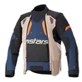 Produktbild: Alpinestars Halo DryStar wasserdichte Motorradjacke  Gr. L - Blau Kaki Orange