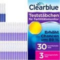 Produktbild: Clearblue Fertilitätsmonitor Teststäbchen 33 St