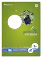 Produktbild: Staufen Schulheft Staufen Schulheft A4 16 Bl 90g Lin3R Green 21 Doppellinien mit Rand