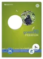 Produktbild: Heft LIN3R - A4, 16 Blatt, 90 g/qm, 21 Doppellinien mit Rand, 2 St.