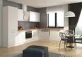 Produktbild: Eckküche Eko White 310x230 cm in weiß Küchenzeile Küchenblock Einbauküche