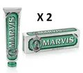 Produktbild: 2 X Marvis NEW Classic Strong Mint Luxus Fluor Zahnpasta Mit Xylitol 85ml