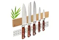Produktbild: ECENCE Wand-Magnet Messer-Leiste Bambus Messerleiste magnetisch Messerblock