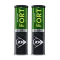 Produktbild: Dunlop Tennisbälle Fort Allcourt TS Dose 2x4er Bi-Pack