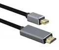 Produktbild: Helos Connection Cable Mini DisplayPort Male/HDMI Male Premium 4K 2.0 m Black