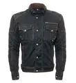 Produktbild: Bores Max - Motorrad Wachsjacke Herren schwarz - L
