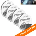 Produktbild: CR2450, DL2450 Knopfzellen Batterien Lithium 3V Camelion im 4er-Pack