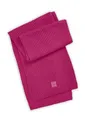 Produktbild: CODELLO KNITTED SCARF ACRYL/WOOL SOLID pink - 30X190CM