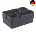 Produktbild: 1x Schubladen-Organizer Set Aufbewahrungs-Box Einteiler Trenn-System