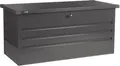 Produktbild: HOME DELUXE - Metallaufbewahrungsbox - MEGABOX XXL, Anthrazit - 600 L -158 x 64 x 62 cm, verzinktes Stahlblech, wasserdicht I Aufbewahrungsbox, Gartenbox Auflagenbox