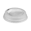 Produktbild: Papstar To Go Dom-Deckel, PS, rund 14809 , 1 Packung = 100 Stück, Farbe: weiß