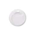 Produktbild: Deckel mit Trinköffnung für To-Go Becher | Becherdeckel 8 cm, 9 cm weiß | 100 Stück