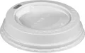 Produktbild: Dom-Deckel zu Trinkbecher to go, weiß, 100 Stück 191596