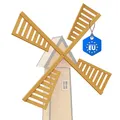 Produktbild: Flügel aus Holz für Windmühle, imprägniert, 60 cm Spannweite