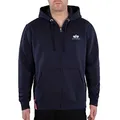 Produktbild: Alpha Industries Herren Basic Zip Hoody Sl Kapuzensweat Für Kapuzenpullover, Rep.Blue, M EU