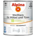 Produktbild: ALPINA Weißlack, seidenmatt - weiss