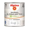 Produktbild: Alpina Weißlack für Möbel und Türen seidenmatt 750 ml