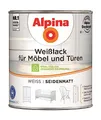 Produktbild: Alpina Weißlack für Möbel und Türen 750ml seidenmatt