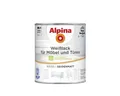 Produktbild: Alpina Weißlack für Möbel und Türen 750ml weiß seidenmatt Möbellack Türenlack