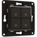 Produktbild: Shelly Wall switch 4 - black (WS4 black)