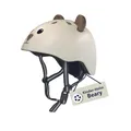 Produktbild: HUDORA Kinderhelm mit süßem Tier-Motiv - Bequemer Kleinkind-Helm in XXS/XS - Sicherer Fahrradhelm - Hochwertiger Kinder-Helm für Mädchen & Jungen - Ideal für Laufrad / Scooter & Fahrrad