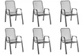 Produktbild: MFG Freizeitmöbel Gartenstuhl Mec-Stor Streckmetall Stapelsessel 6 er Set / Stapelstuhl, 6 Stück