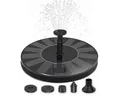 Produktbild: matches21 HOME & HOBBY Wasserspiel Solarbrunnen Wasser-Fontäne für draußen - 16 cm Wasserpumpe, (6 tlg), 16 cm Solar Wasserpumpe mit 5 Aufsätzen