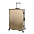 Produktbild: Aluminium Reisekoffer, Travelhouse® Tokyo, großer XL Trolley mit 4 Rollen, Aluminium Hartschale, 78 x 51 x 29 cm