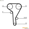 Produktbild: WASSERPUMPE + ZAHNRIEMENSATZ CT1077WP2 FÜR ALFA ROMEO FIAT CROMA STILO/Wagon 159